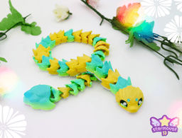 Flexi Hognose Snake & Bowl 3d model
