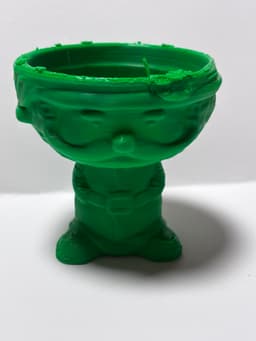 Santa Candy bowl 3d model