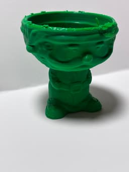 Santa Candy bowl 3d model