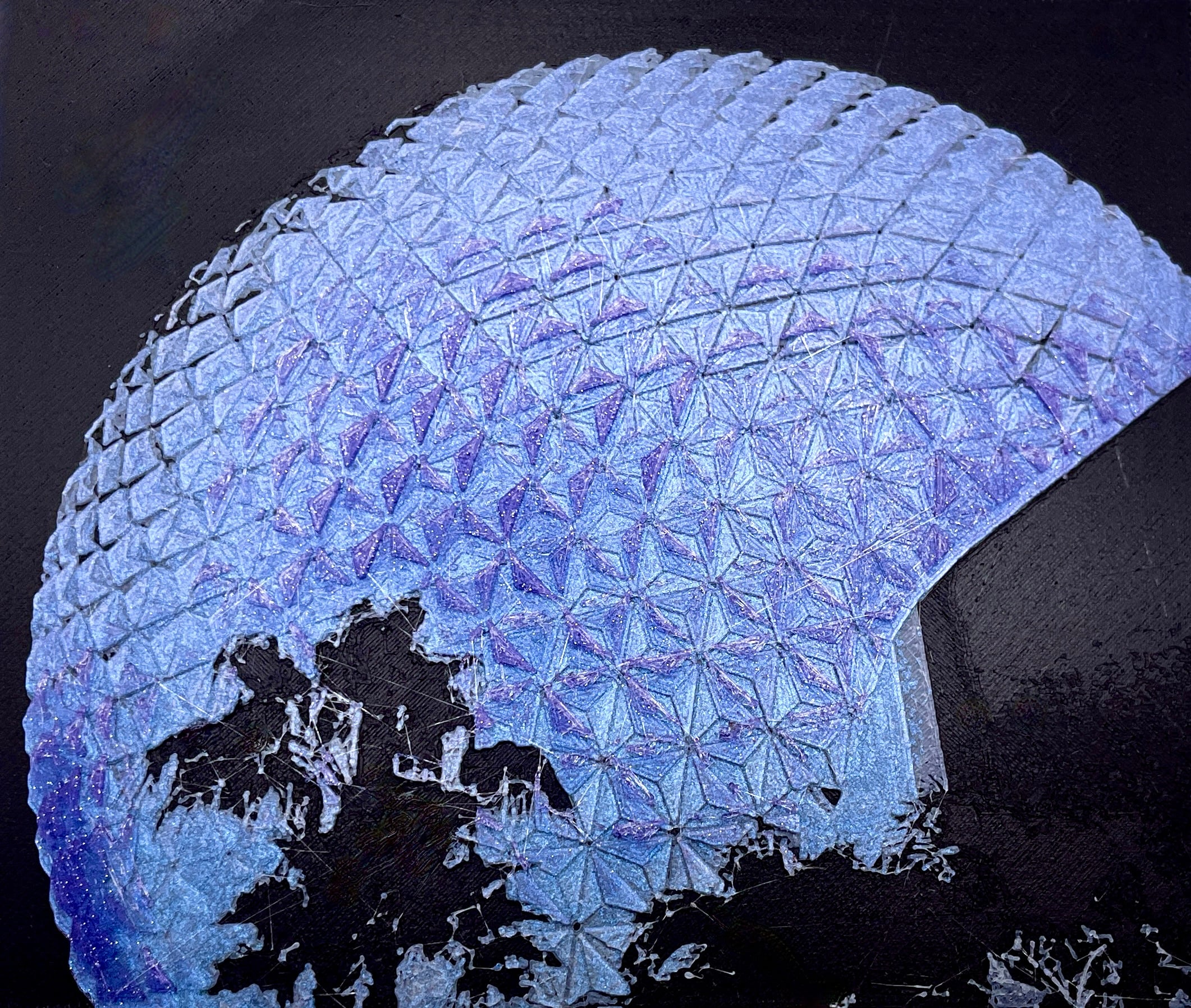 EPCOT at Night HueForge 3d model