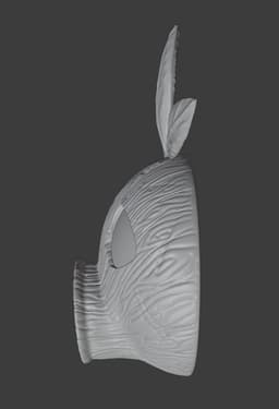 DEKU MASK FROM ZELDA MAJORA'S MASK 3d model
