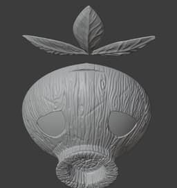 DEKU MASK FROM ZELDA MAJORA'S MASK 3d model