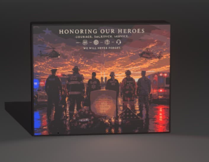 Heros Lightbox.3mf 3d model