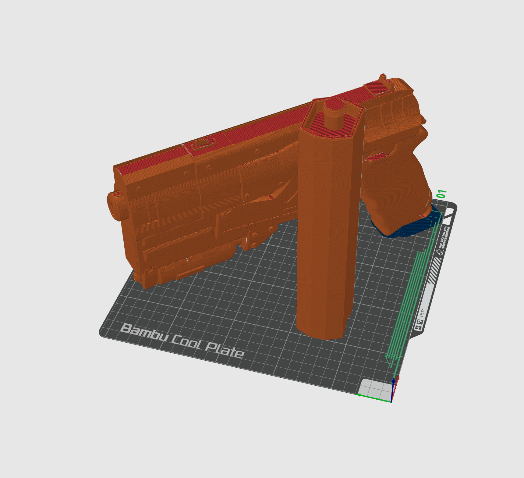 Fallout 10mm Pistol 2 3d model