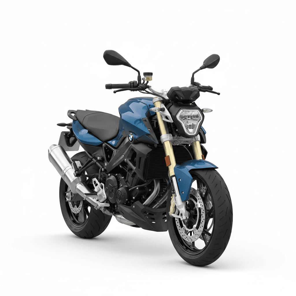 BMW F800R Naked Touring Motorcycle 3d model