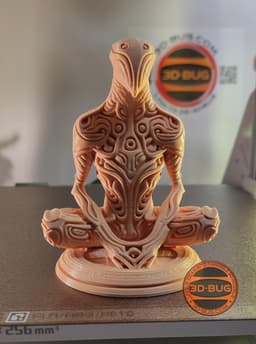 Alien Zen decorative abstract sculpture 3d model