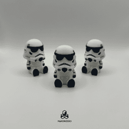 Chibi Trooper Clicker 3d model