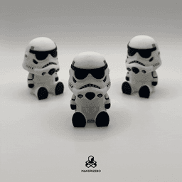 Chibi Trooper Clicker 3d model