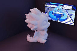Dragao assustado.stl 3d model