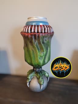 Monster Claw Goblet Can Koozie 3d model