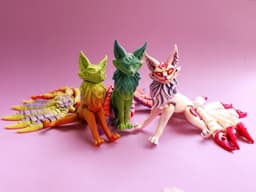 Articulated Kitsune 3d model