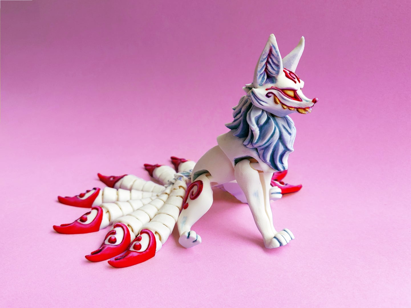 Articulated Kitsune 3d model