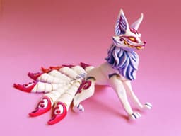 Articulated Kitsune 3d model