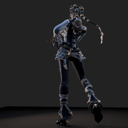 Aniyah the Dancer v2 3d model