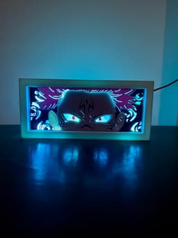 Jujutsu Kaisen - Sukuna LED Lightbox 3d model