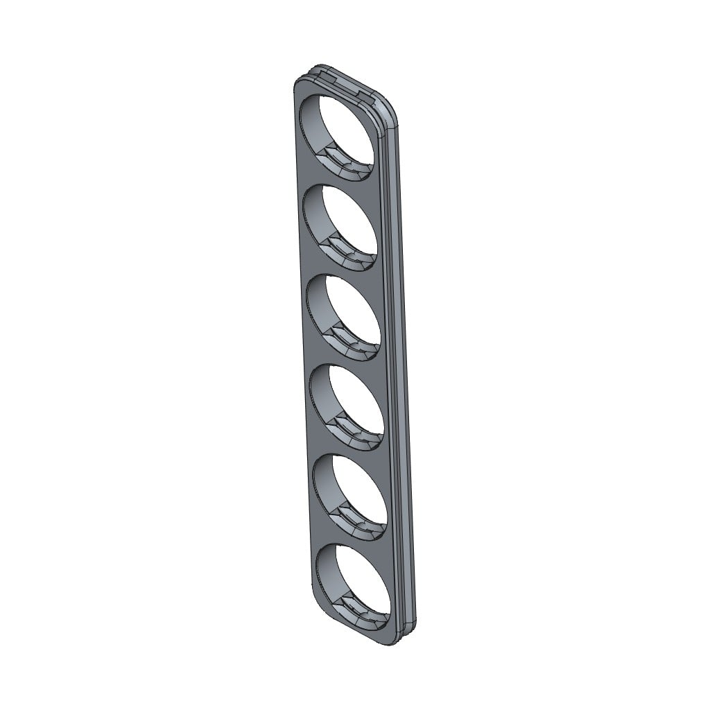 D-LOCK_PANEL.1X6 3d model