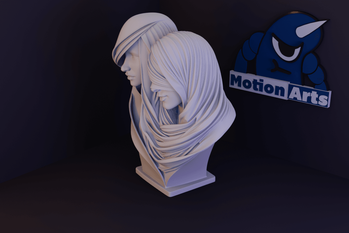 Estatua Dupla.stl 3d model