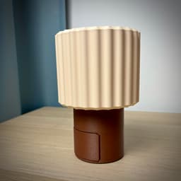 Lamp with Drawer | Push-Push Mechanism | Hidden Storage 3d model