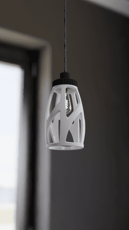 Modular lamp Shade 16 3d model