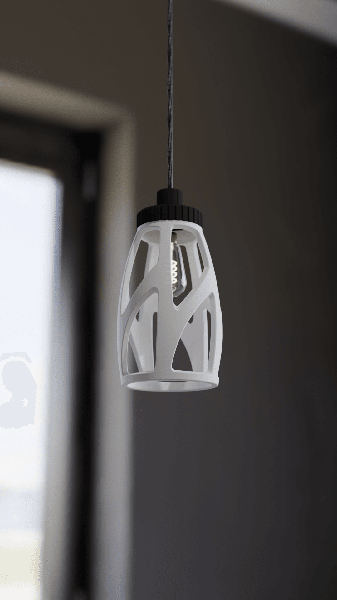 Modular lamp Shade 16 3d model