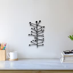 Abstract Leaf Wall Art 3d model
