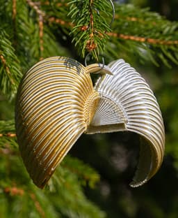 Angel's Wings Christmas Ornament 3d model