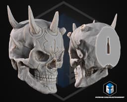 Savage Oppress Skull - 3D Print Files 3d model