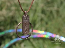 Hula Hoop Pendant 3d model