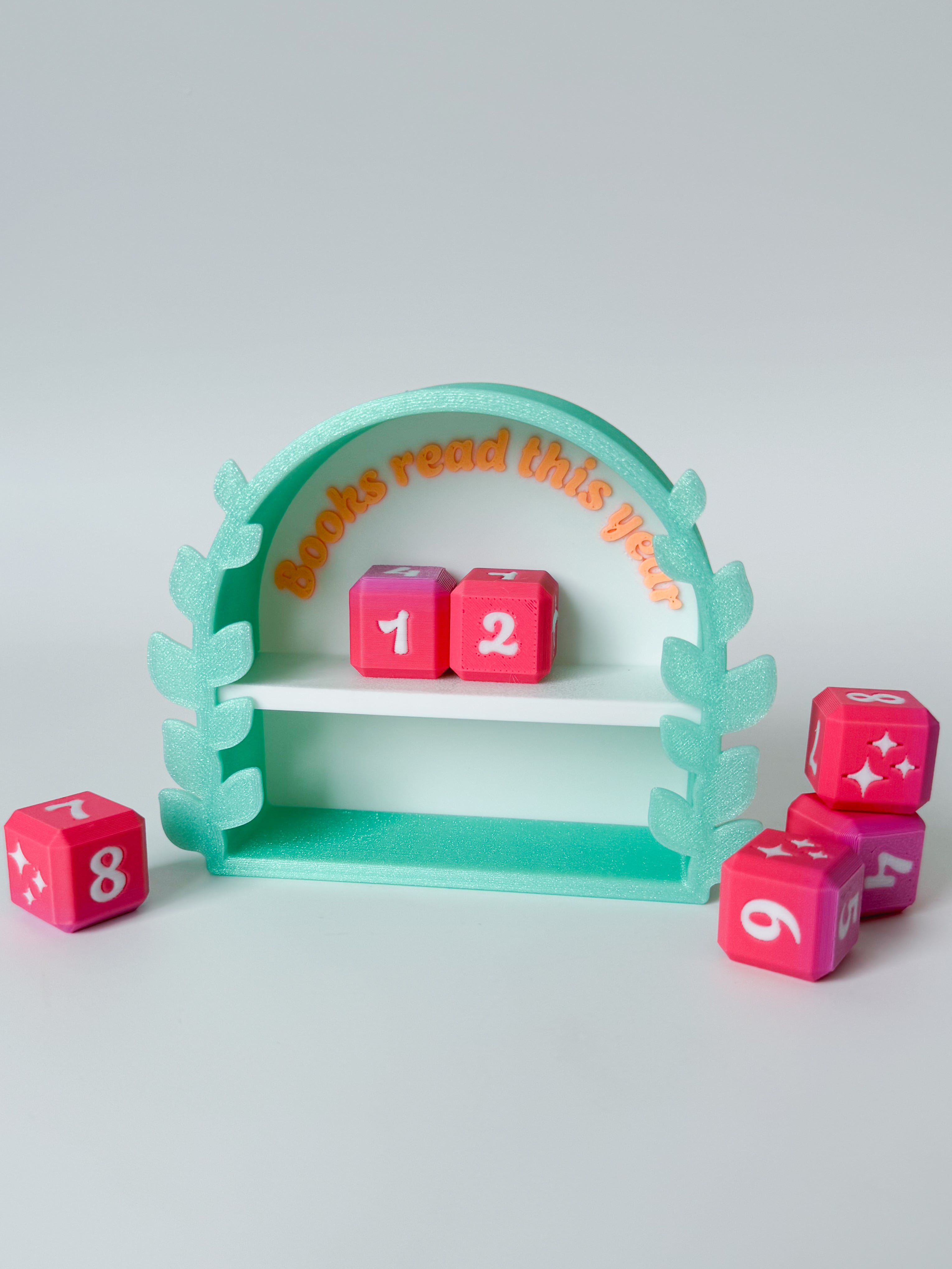 Leafy Book Tracker 3d model