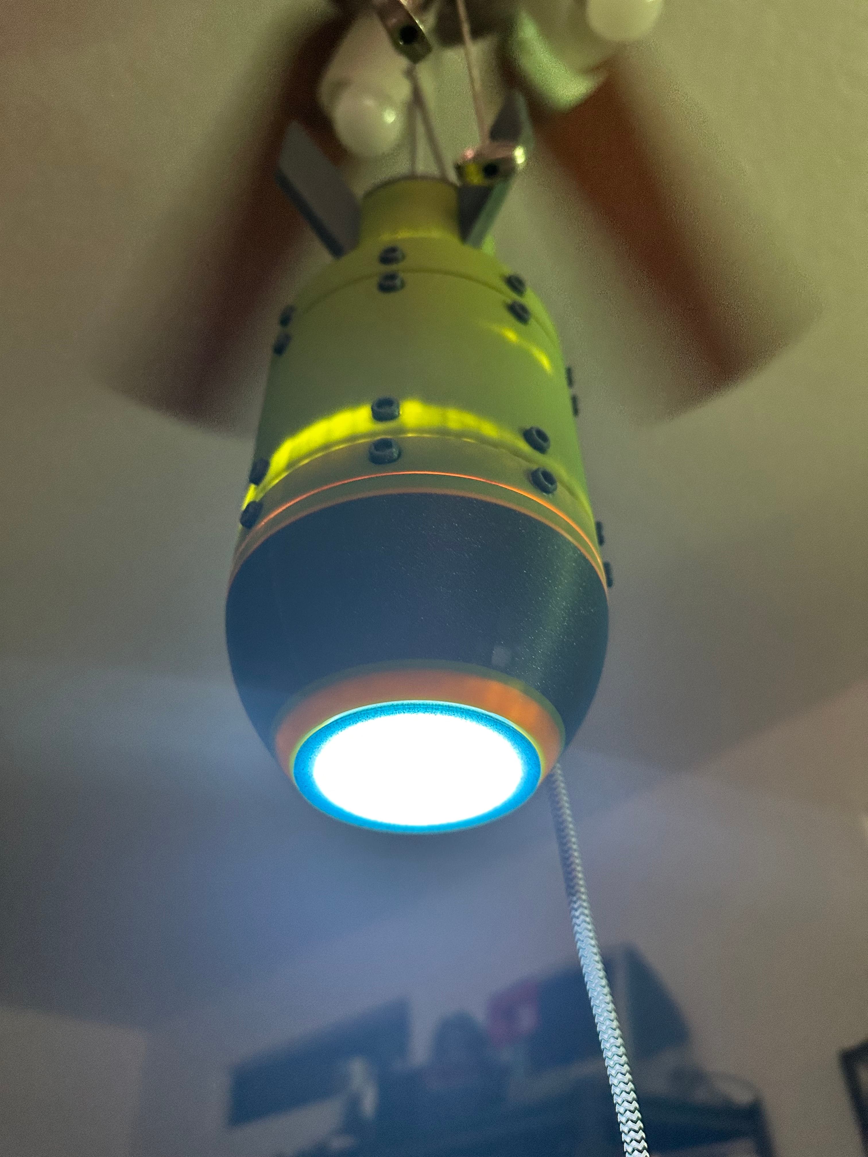 Da'Bomb Light Version 2 - A warhead that's a light too 3d model