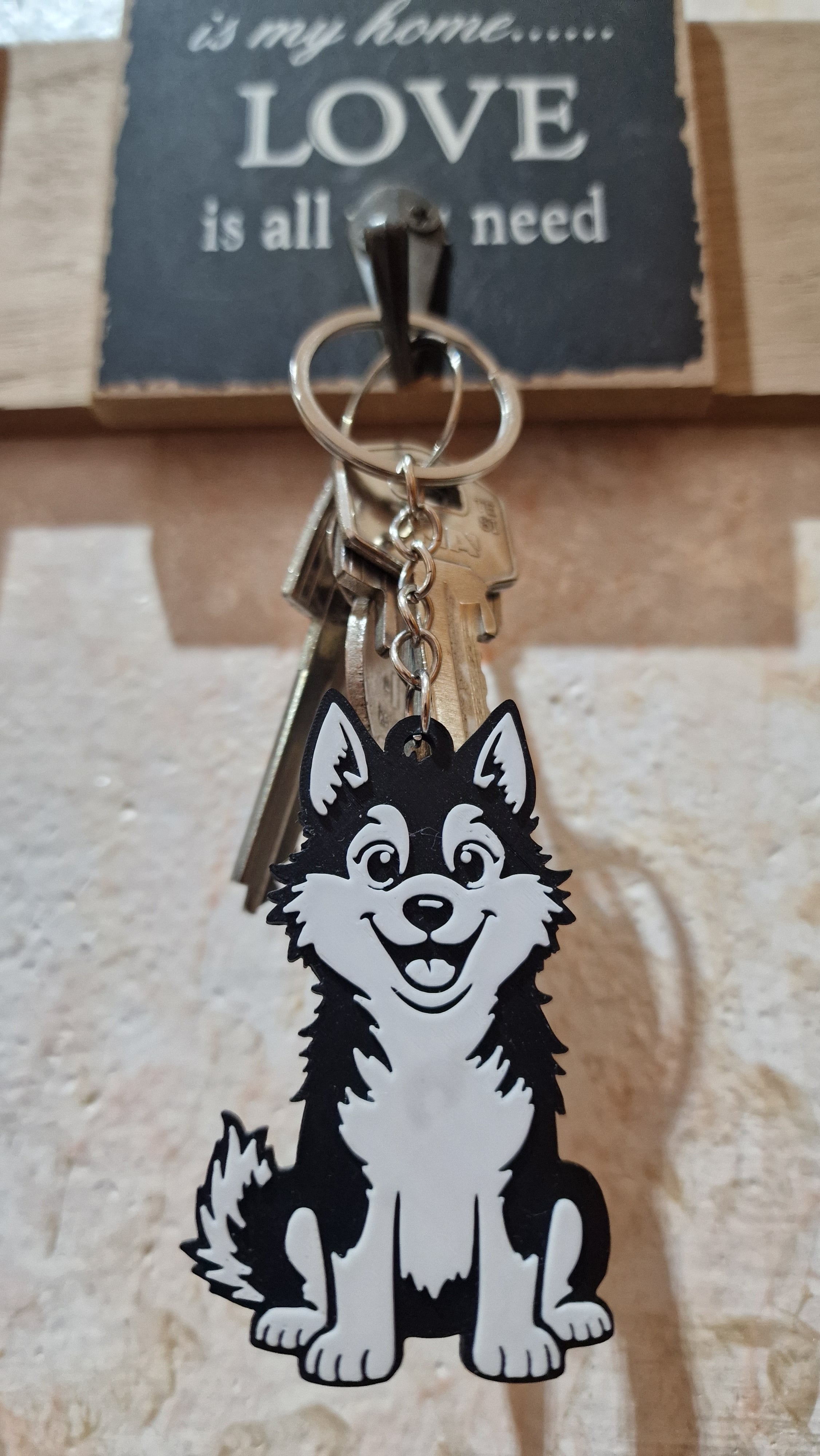 Delta pack 25 dog keychains 3d model