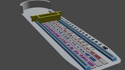 FOOT MEASUREMENT DEVICE FOR KIDS 3d model