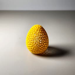 Ornamental Egg (Voronoi) 3d model