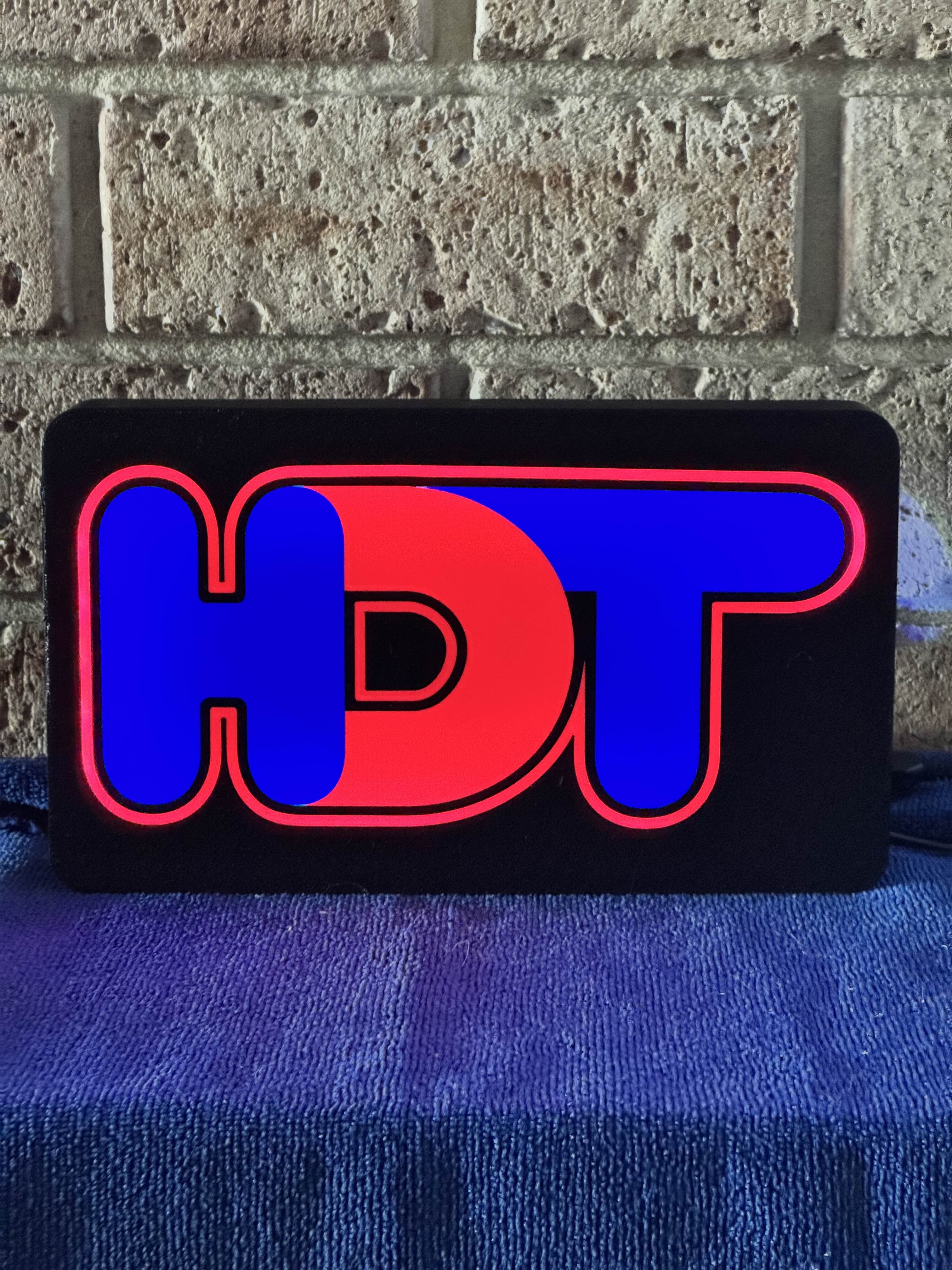 HDT Light Box / lamp 3d model