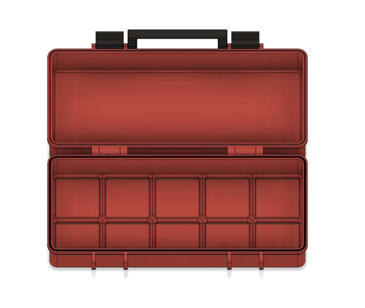 Rugged Box Gridfinity Parametric.3mf 3d model