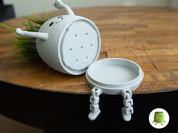 Happy Flex Sitting Pot Love Hands 3d model