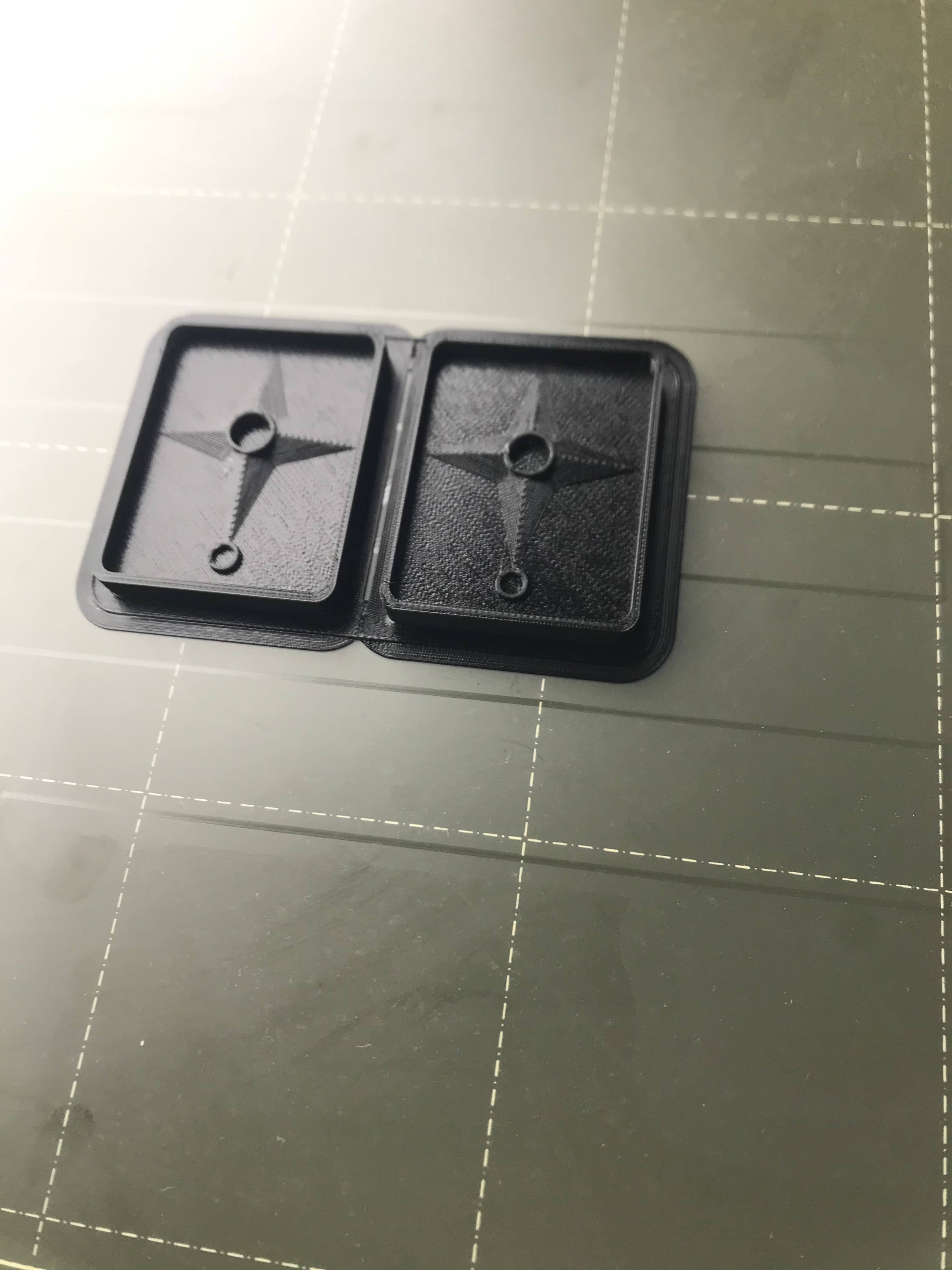 silicone shuriken mold for resin earings,keychain etc 3d model