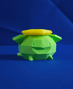 Skiploom Low Poly Pokemon 3d model