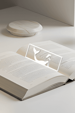 Mermaid Bookmark, Creativity Bookmark, Gift Idea 3d model