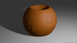 Iowa Basketball Beer Can Holder.stl 3d model