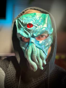 Cthulhu cultist mask 3d model