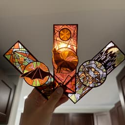Stained Glass Bookmarks 3d model