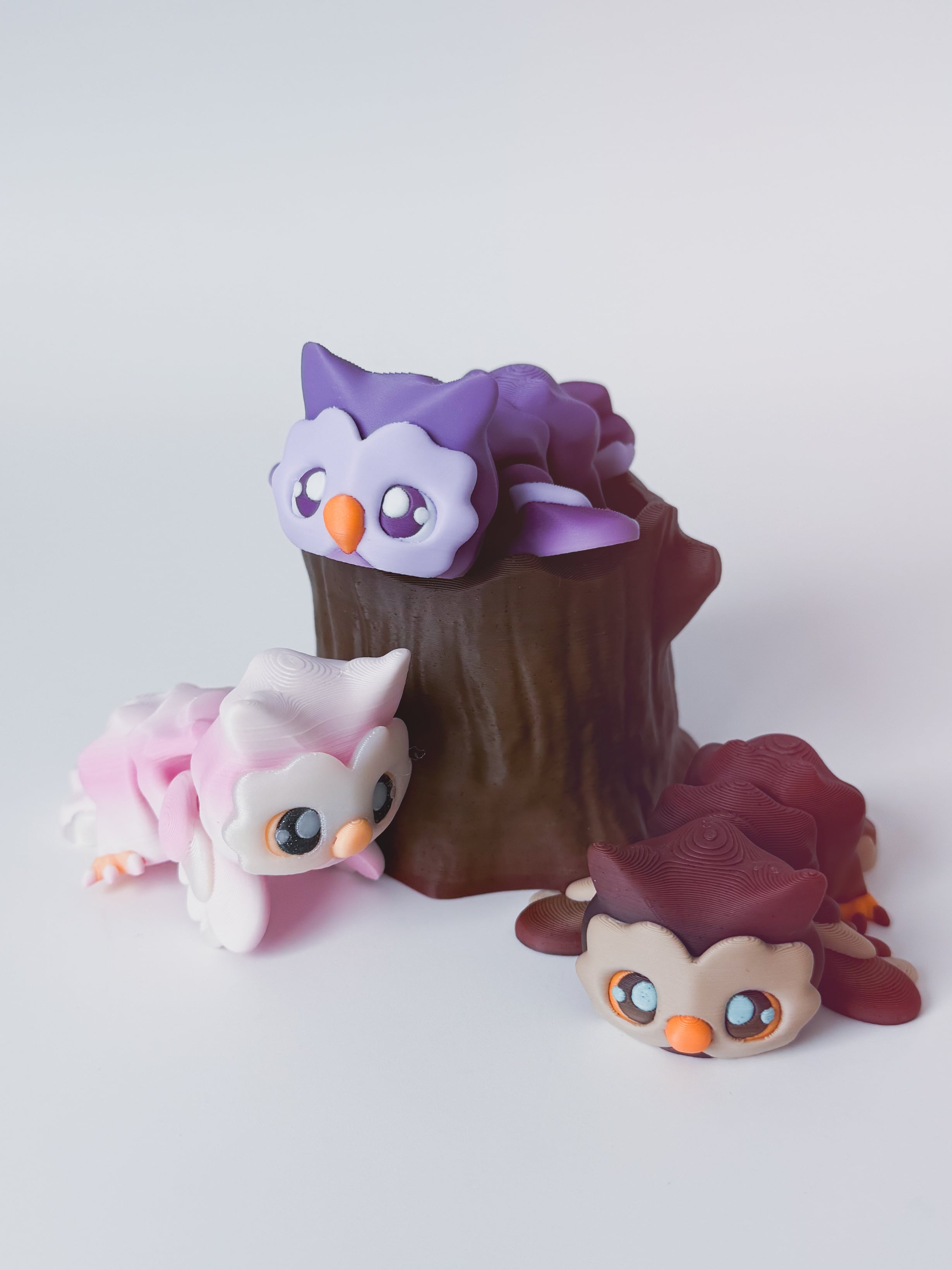 Owl flexi 3d model