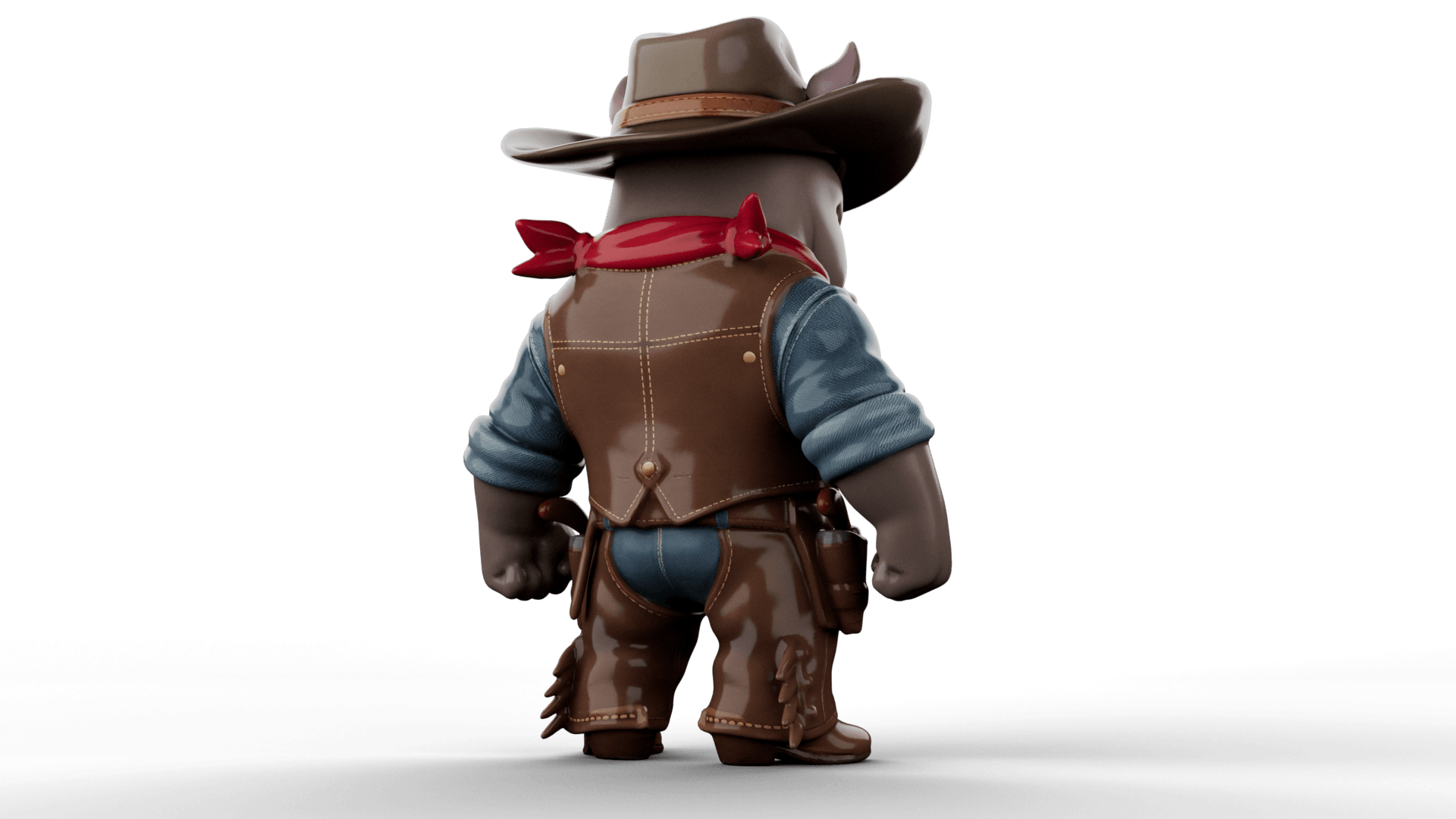 Cowboy Rhino 3d model