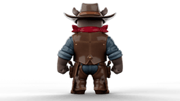Cowboy Rhino 3d model