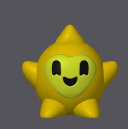Wish Star 3d model