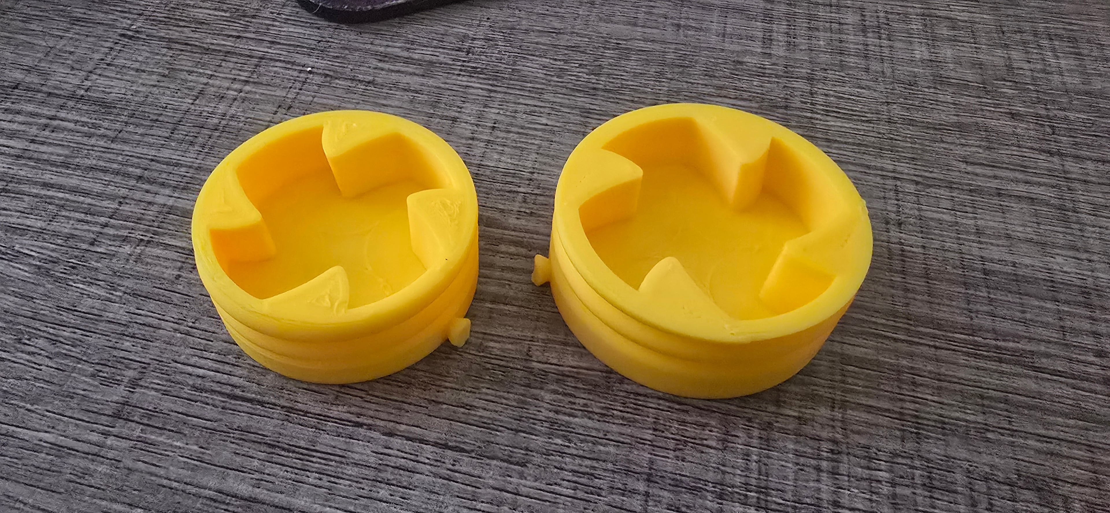 Spiral Sword Blade Caps 3d model