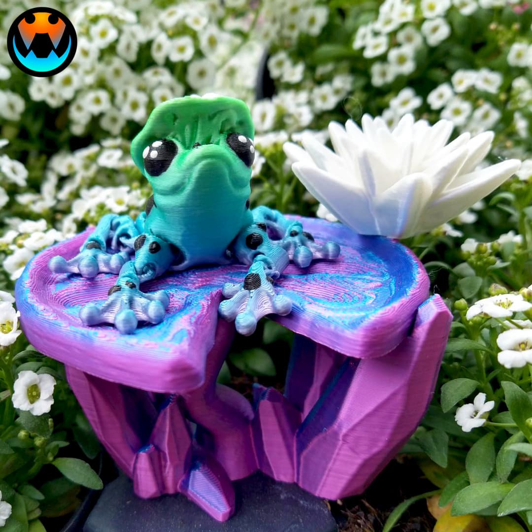 Lilypad Stand 3d model