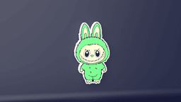 Labubu V1 - FREE wall art 3d model