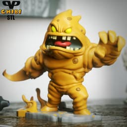 Clayface Chibi STL for 3D Printing ChibiSTL 3DXM 3d model